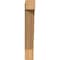Ekena Millwork Traditional Block Smooth Bracket, Western Red Cedar, 5 1/2"W x 24"D x 36"H BKT06X24X36TRA05SWR - alternate 2